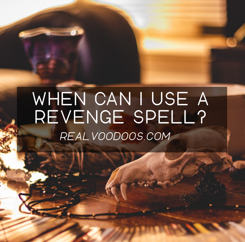 When can I use a revenge spell