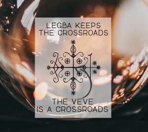 Legba is the keeper of the crossroads.
